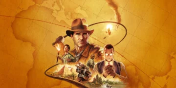 Capa de lançamento de Indiana Jones and The Great Circle por Bethesda Softworks