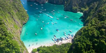 Maya Bay praia da Tailândia e sua história com o cinema