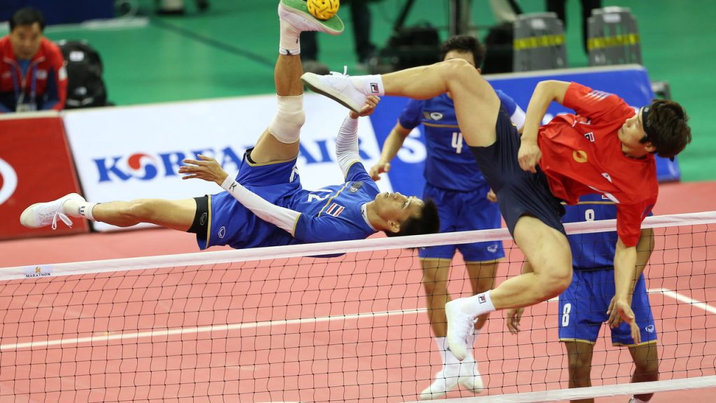 Partida de Sepak Takraw - Créditos: depositphotos.com / pal2iyawit