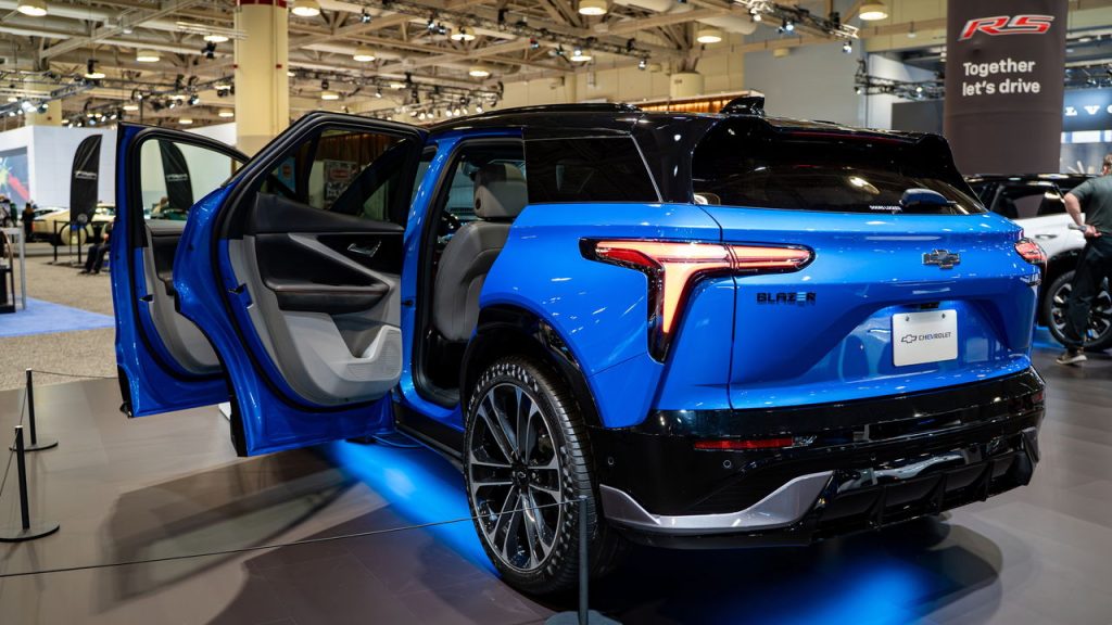 Chevrolet Blazer EV - Créditos: depositphotos.com / egunes_