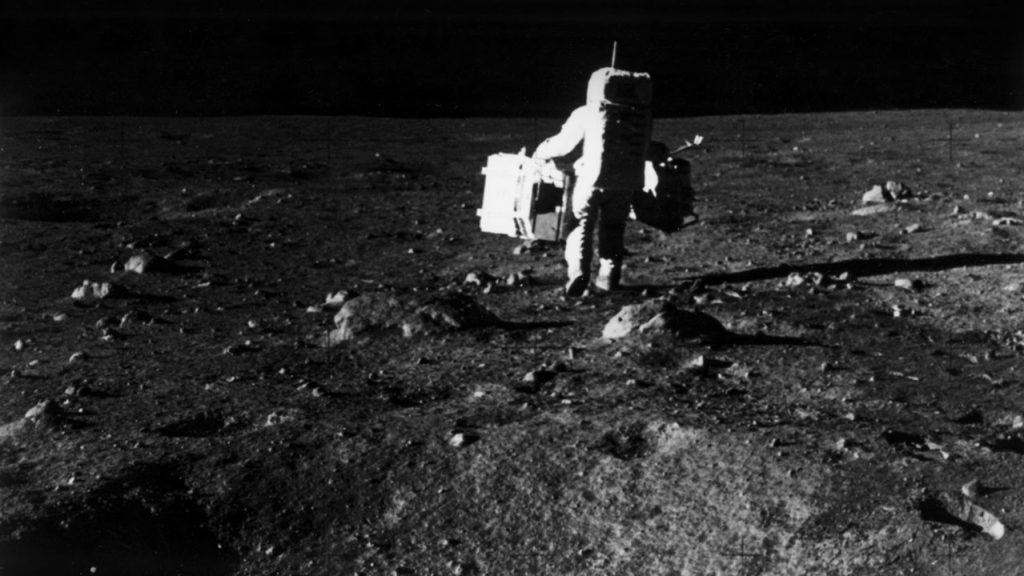 Astronauta Edwin E. Aldrin Jr. - Créditos: depositphotos.com / ivazyah.art