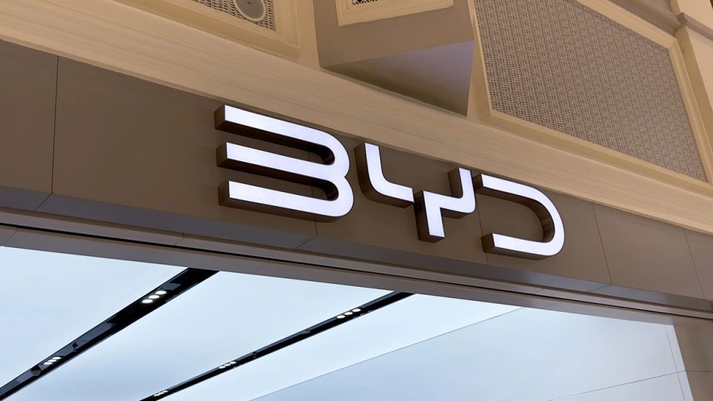Logo BYD - Créditos: depositphotos.com / ibphoto