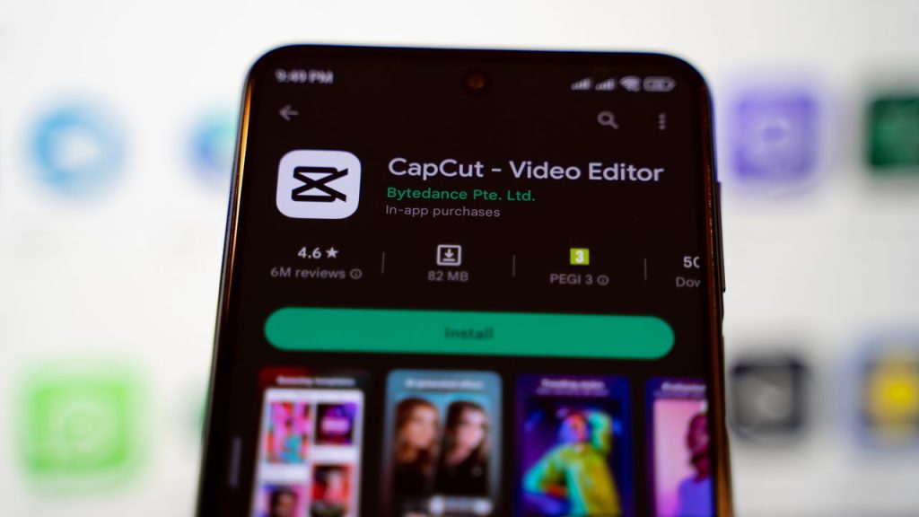 Capcut (Play Store) - Créditos: depositphotos.com / egunes_