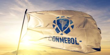 Bandeira Conmebol - Créditos: depositphotos.com / AleksTaurus