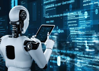 Conceito de robô humanoido com inteligência artificial - Créditos: depositphotos.com / BiancoBlue