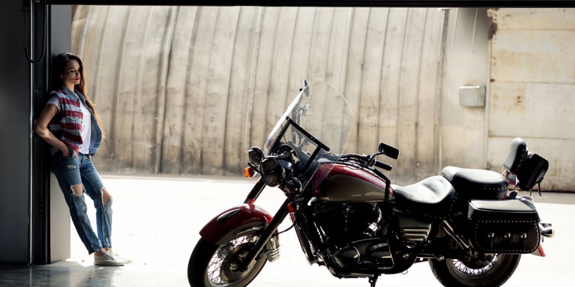 As mulheres estão cada vez mais utilizando motocicletas