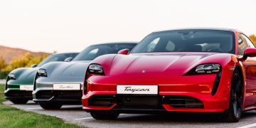 Porsche Taycan - Créditos: depositphotos.com / nerijanus