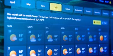 Previsão do tempo - Créditos: depositphotos.com / arvydele.gmail.com