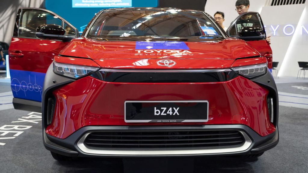 Toyota bZ4X - Créditos: depositphotos.com / gracethang
