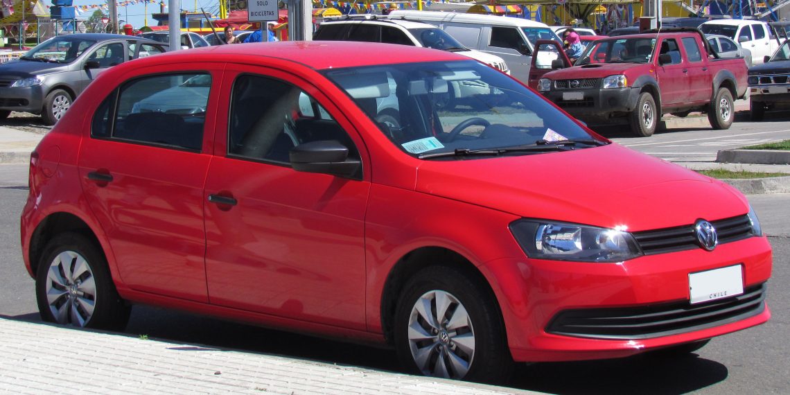 Volkswagen Gol - Créditos: Wikimedia Commons
