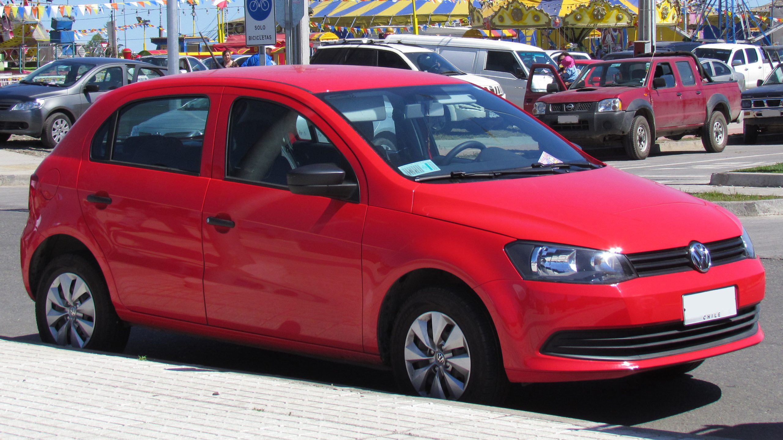 Volkswagen Gol - Créditos: Wikimedia Commons