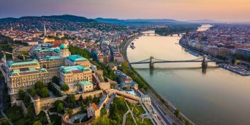 Vista aérea de Budapeste - Créditos: depositphotos.com / zoltangabor