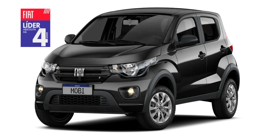Fiat Mobi - Divulgação: Fiat