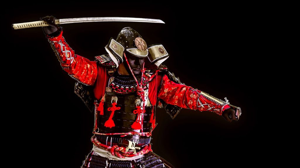 Homem representando um Samurai em teatro - Créditos: depositphotos.com / Lumppini