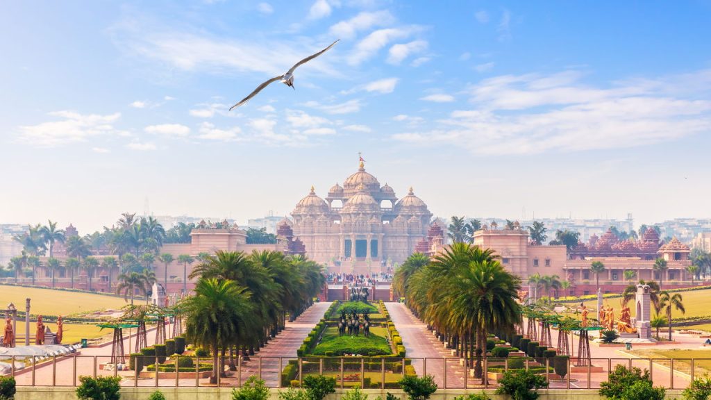Templo Akshardham - Créditos: depositphotos.com / antonaleksenko82.gmail.com