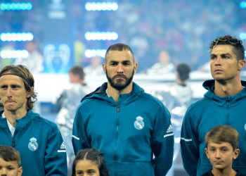 Modric, Benzema e Ronaldo - Créditos: depositphotos.com / vldv