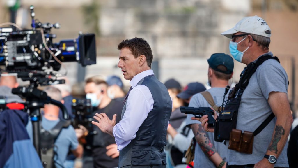 Ator Tom Cruise em gravação de filme - Créditos: depositphotos.com / Polifoto