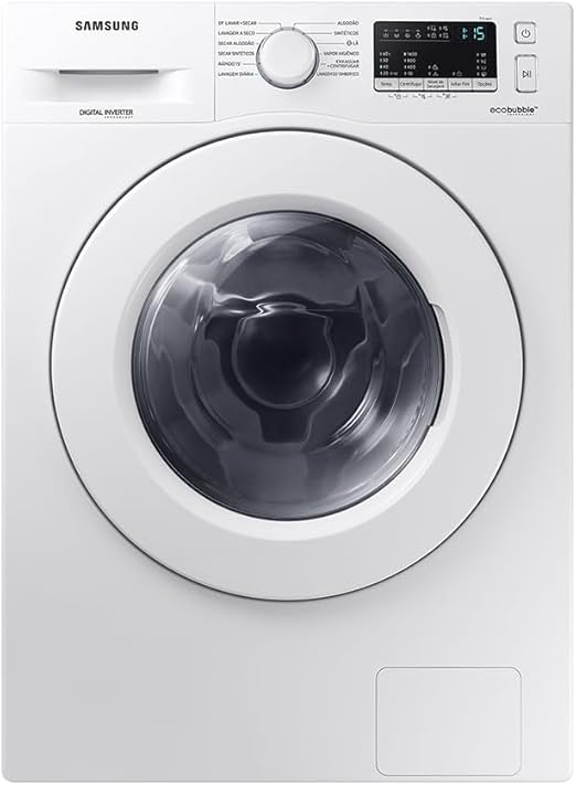 Samsung Lava e Seca Digital Inverter Ecobubble™ WD10M Branca - Reprodução: Amazon