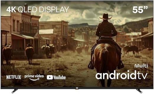 Smart TV Qled 55" 4K - Reprodução: Amazon