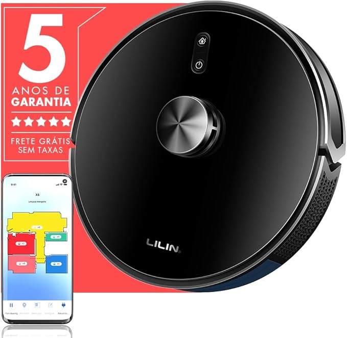 Aspirador Robô Inteligente X6 - Divulgação: Amazon