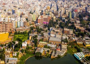 Visão aérea de Dhaka, capital de Bangladesh - Créditos: depositphotos.com / Hackman