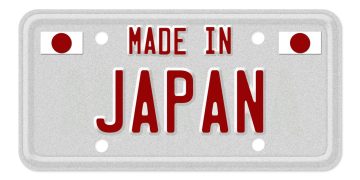 Placa japonesa - Créditos: depositphotos.com / karenr
