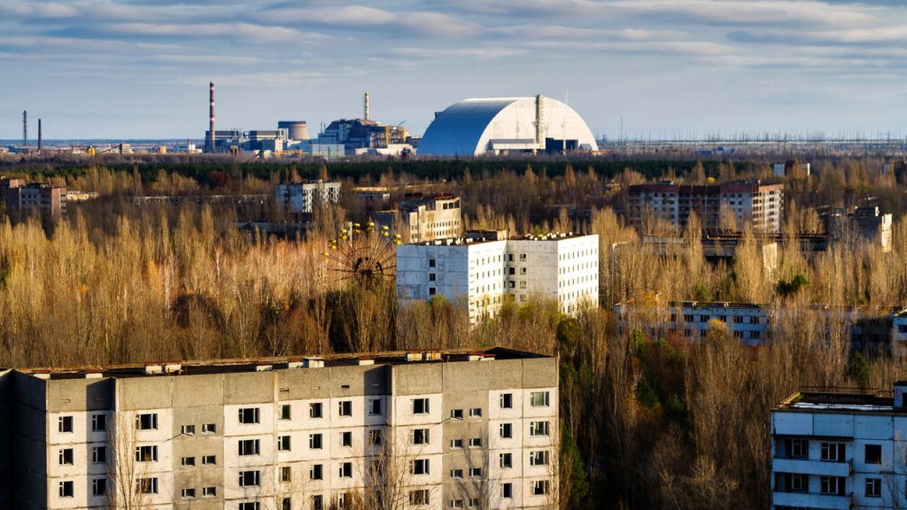 Vista da CNPP de Pripyat - Créditos: depositphotos.com / kefirm