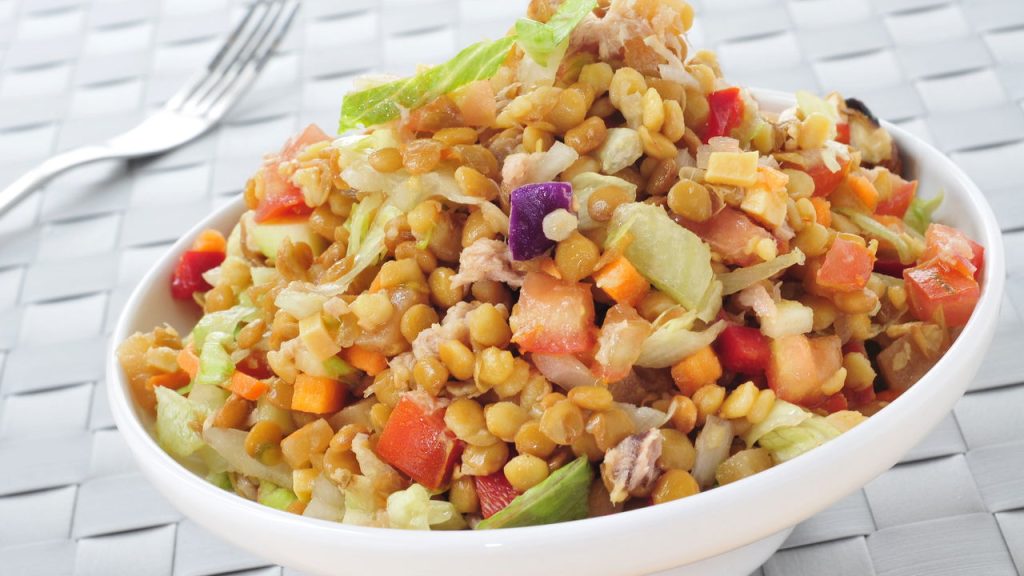 Salada de lentilha - Créditos: depositphotos.com / nito103