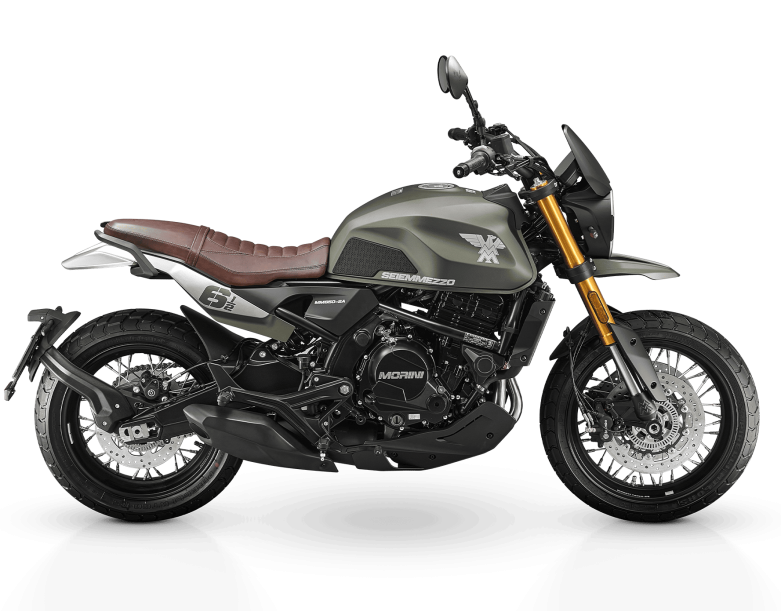 Moto Morini Seiemezzo SCR - Divulgação: Moto Morini