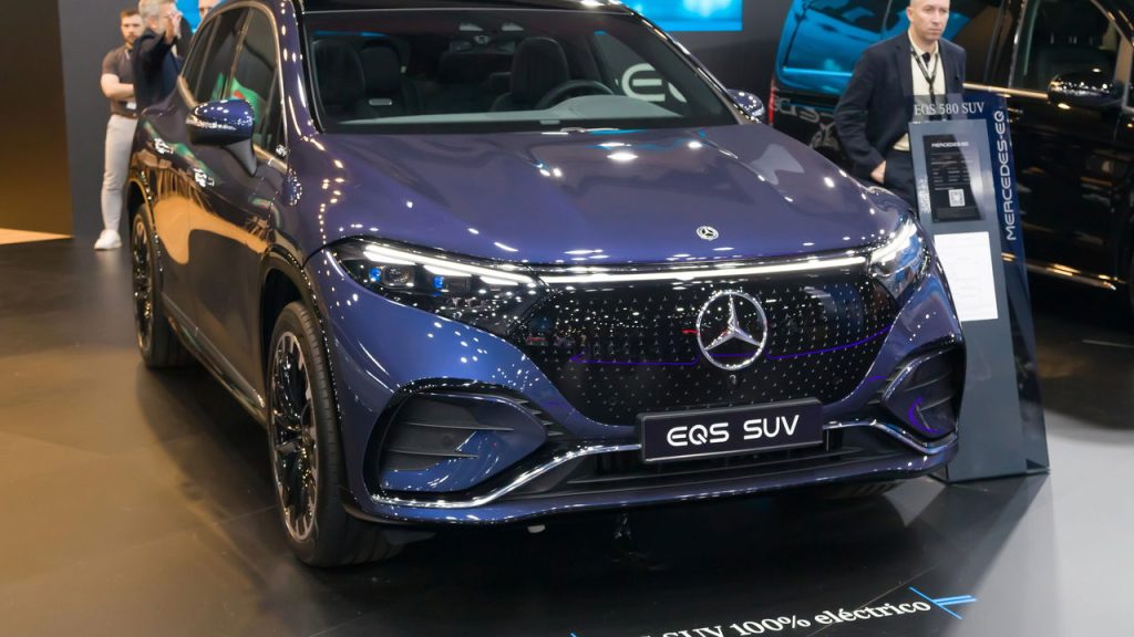 Mercedes EQS SUV - Créditos: depositphotos.com / santirf
