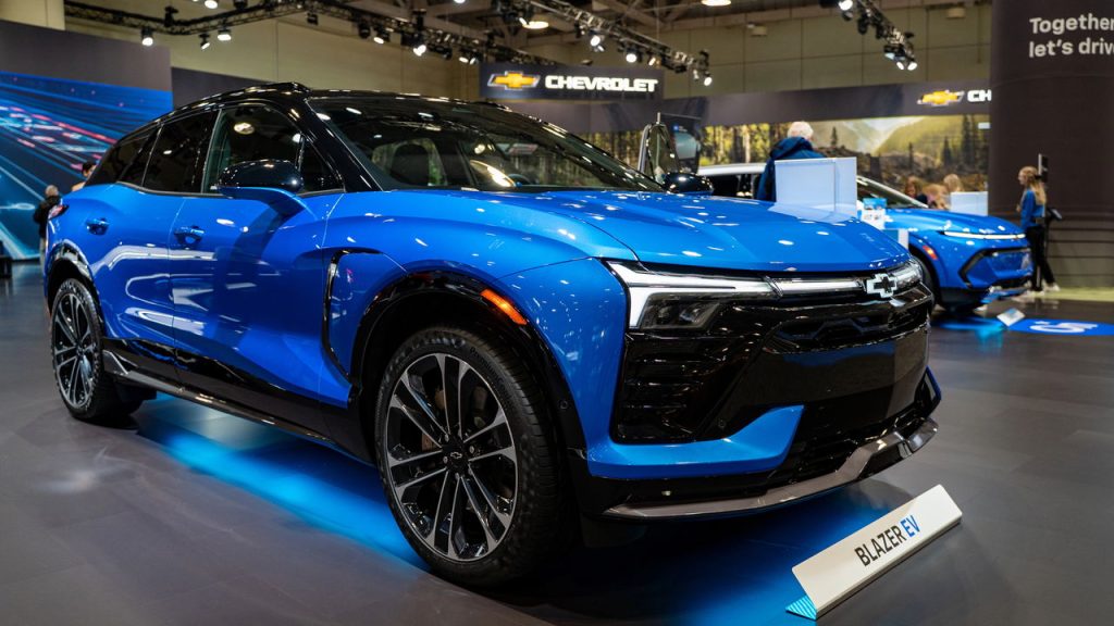 Chevrolet Blazer EV - Créditos: depositphotos.com / egunes_