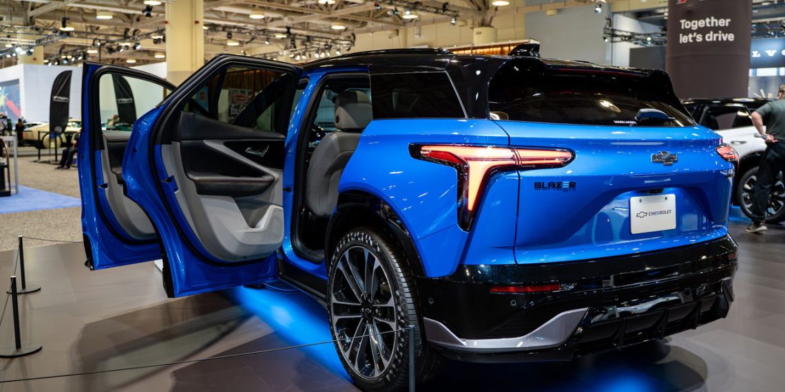 Chevrolet Blazer EV - Créditos: depositphotos.com / egunes_