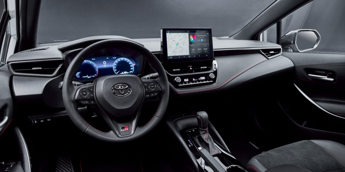 Interior do Toyota Corolla GR Sport - Divulgação: Toyota