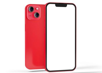 iPhone 14 Vermelho - Créditos: depositphotos.com / Guasch_foto_grafic