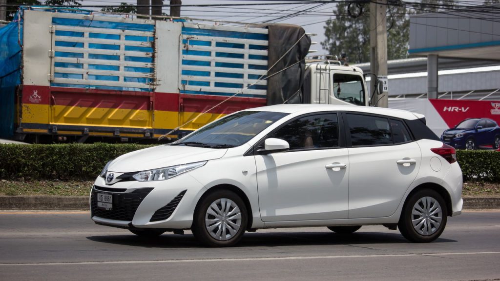 Toyota Yaris - Créditos: depositphotos.com / nitinut380