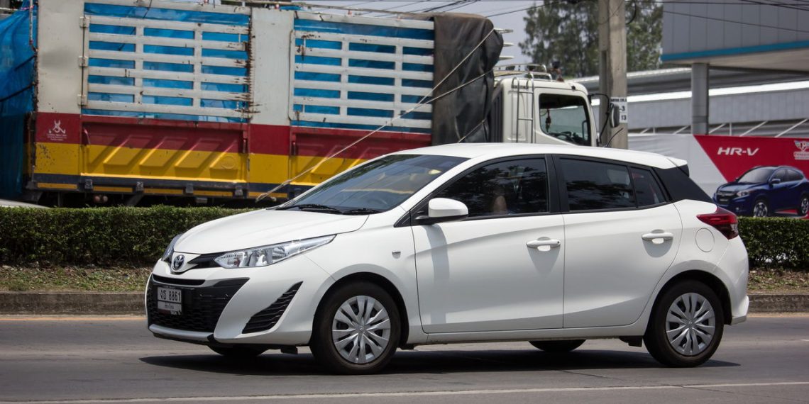 Toyota Yaris - Créditos: depositphotos.com / nitinut380