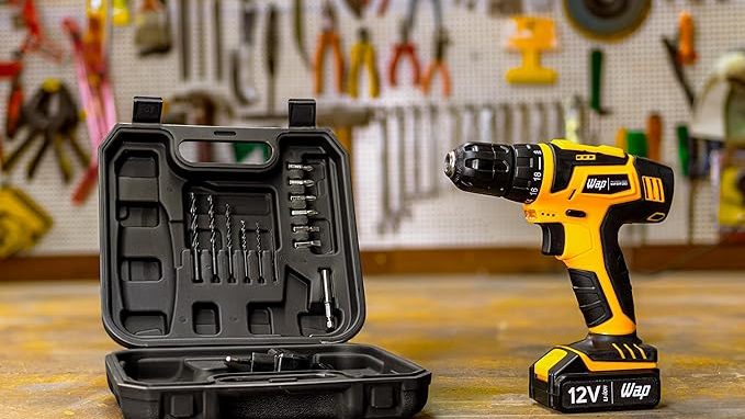Parafusadeira e Furadeira WAP 12V - Reprodução: Amazon