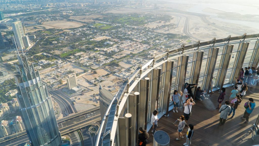Posto de observação no Burj Khalifa - Créditos: depositphotos.com / toxawww