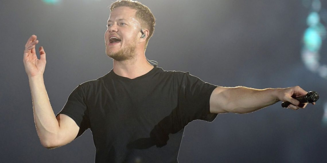 Vocalista Dan Reynolds da banda Imagine Dragons - Créditos: depositphotos.com / A.Paes