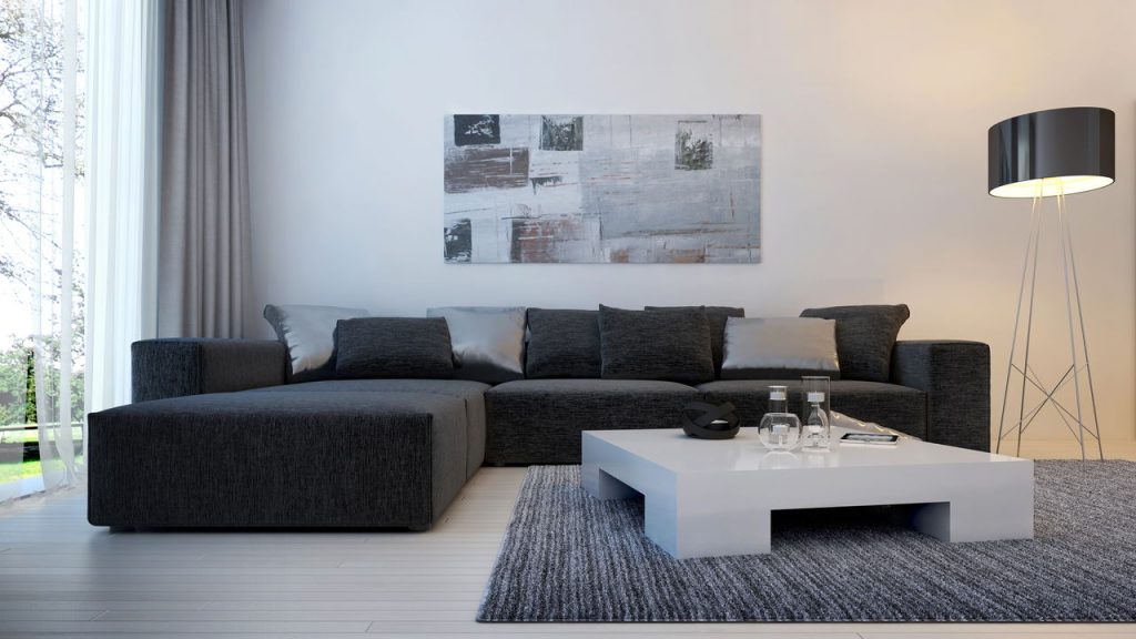 Sala de estar moderna - Créditos: depositphotos.com / kuprin33
