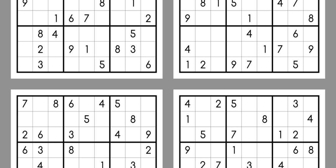 Sudoku - Créditos: depositphotos.com / Artulina1