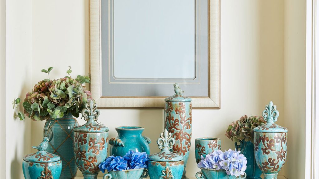 Ornamentos azúis - Créditos: depositphotos.com / AntonMatyukha