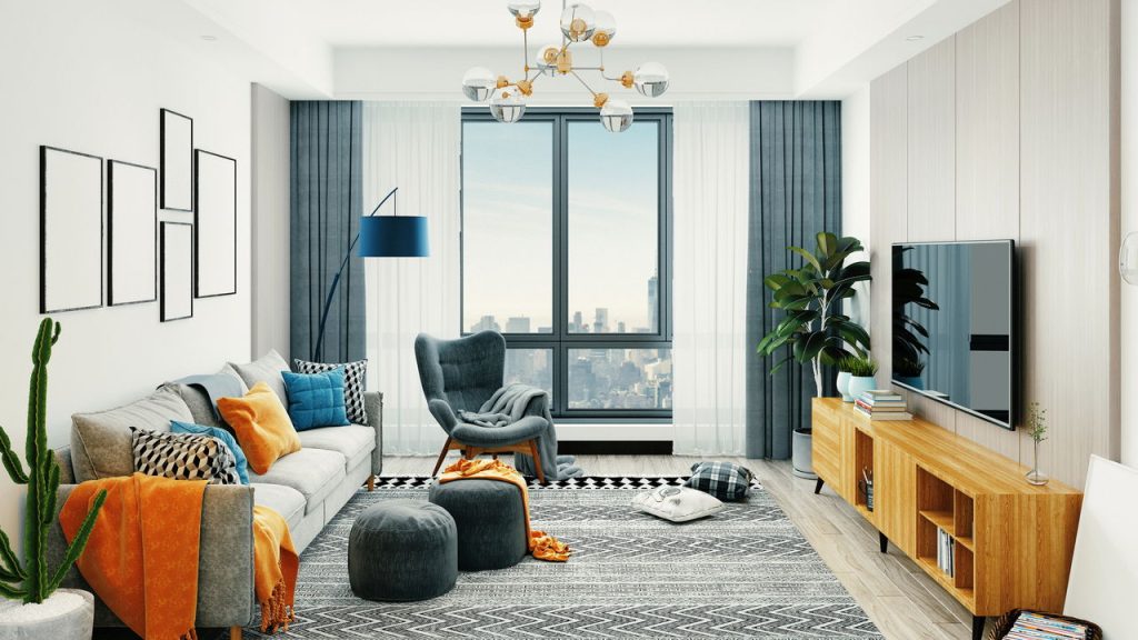 Decoração com mais cores e cacto - Créditos: depositphotos.com / DecaStock