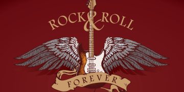 Guitarra com asas de águia - Créditos: depositphotos.com / nishismus@gmail.com