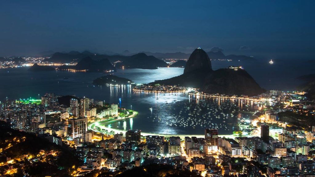 Noite no Rio de Janeiro - Créditos: depositphotos.com / dabldy