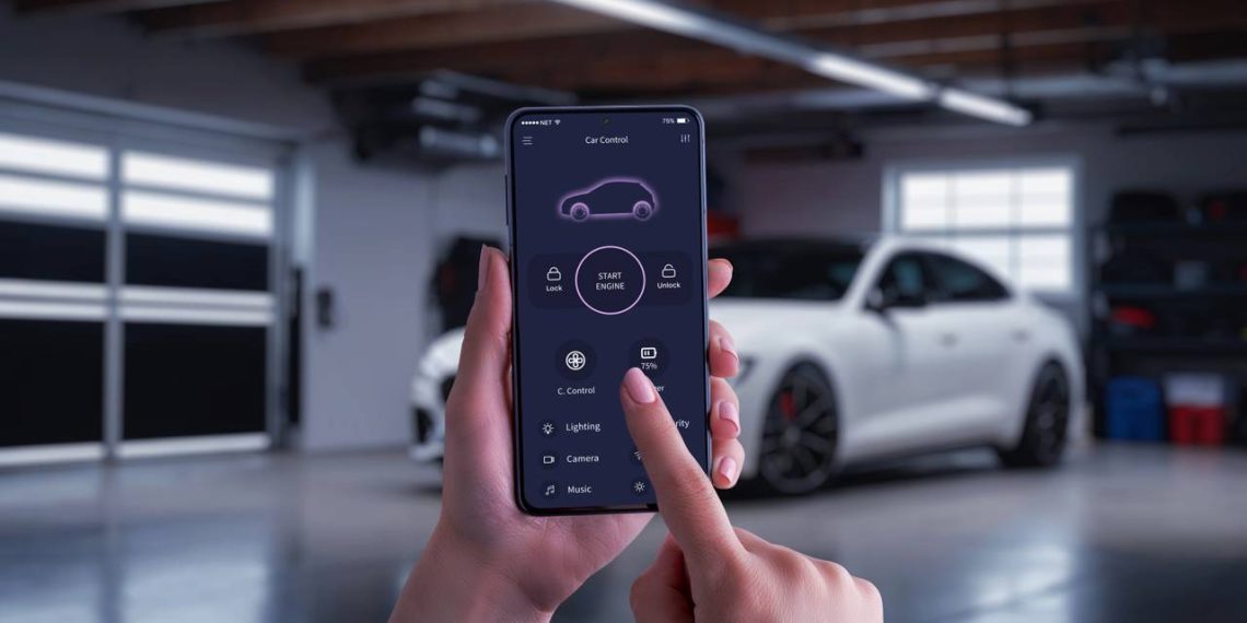 Aplicativo automotivo - Créditos: depositphotos.com / vlado85