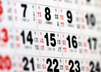 Calendário chinês - Créditos: depositphotos.com / kawing921