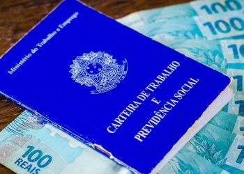Carteira de Trabalho e dinheiro – Créditos: depositphotos.com / rafapress
