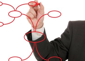 Homem desenhando mapa mental - Créditos: depositphotos.com / tkemot