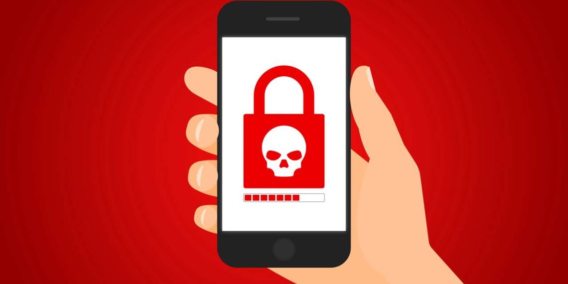 Celular hackeado (Cartoon) - Créditos: depositphotos.com / iluslab